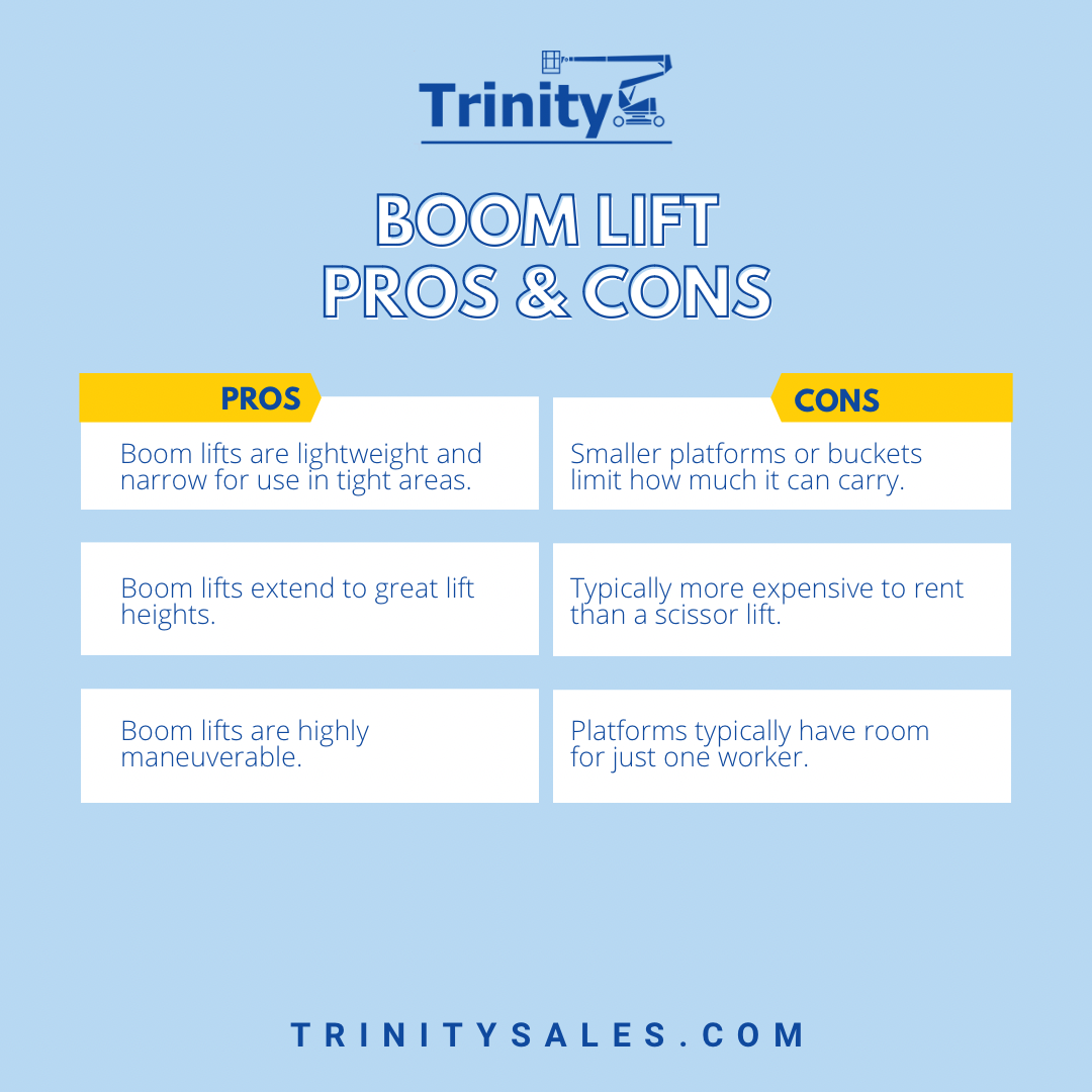 Boom Lift Pros & Cons